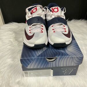 Nike Sneakers - White, Red, and Navy